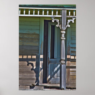 Póster Velha casa abandonada