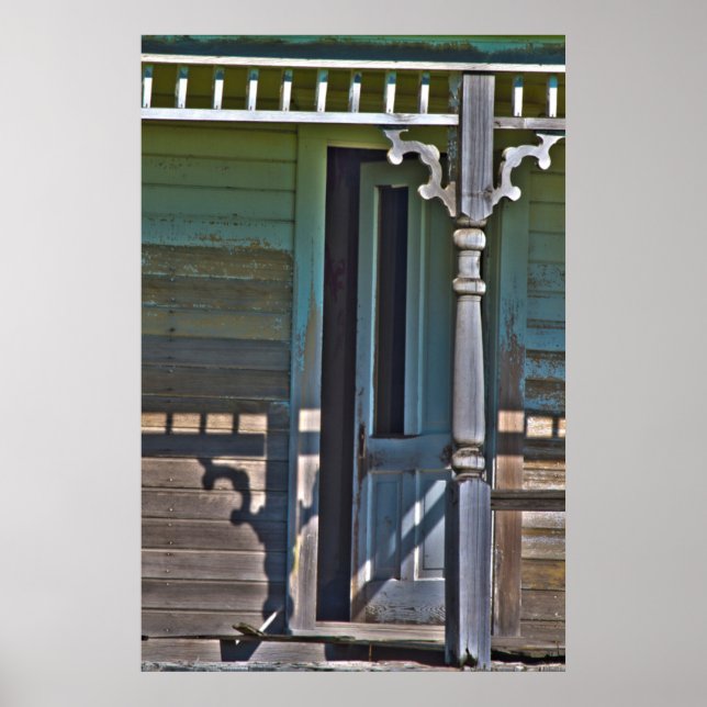 Póster Velha casa abandonada (Frente)