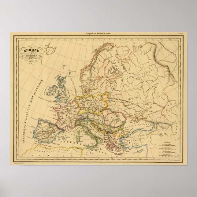 Poster Velha Europa (Frente)