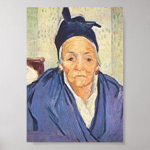 Poster Velha Mulher de Arles, Vincent van Gogh
