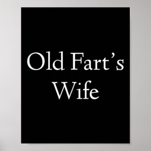 Poster Velhas Farinhas Esposa Engraçada Aniversário