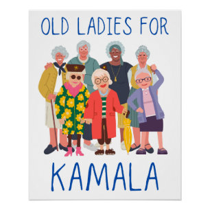 Póster Velhas Senhoras para Kamala