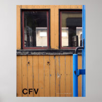 Velho comboio a vapor Le Mastrou Yellow Wagon Post