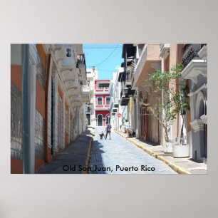 Poster velho de San Juan