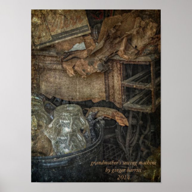 Póster Velho e empoeirado (Frente)