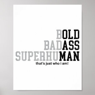 Poster Velho engraçado dizendo piada pai avô marido pai