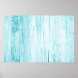 Poster Velho fundo de textura em placas de madeira. Vinta