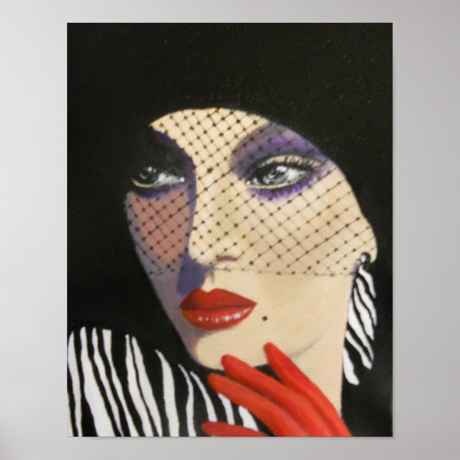 Poster Velho Hollywood Beauty (Frente)