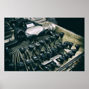 PÓSTER VELHO TIPEWRITER