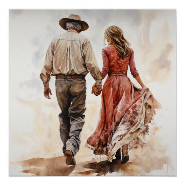 Póster Velhos Cowboys, Novas Histórias: Legado do Ocident (Frente)