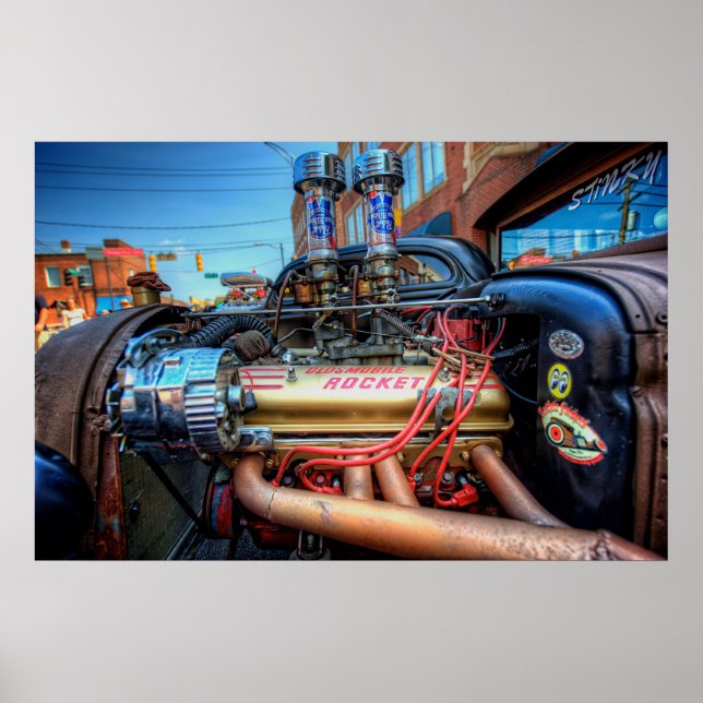 Poster Velhos Rocket (Frente)