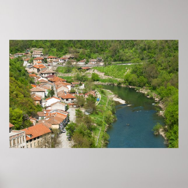 Póster Veliko Tarnovo, Bulgária (Frente)