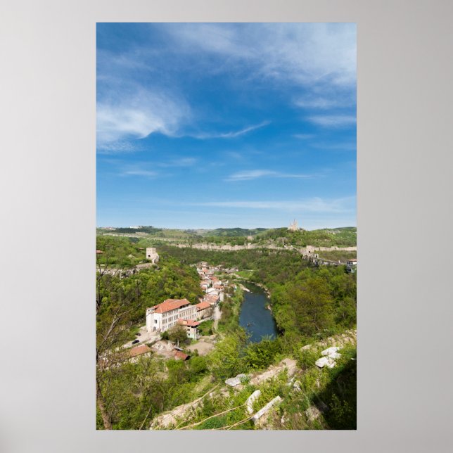 Póster Veliko Tarnovo, Bulgária (Frente)