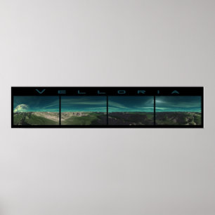 Póster Velloria - friso panorâmico de 360 graus