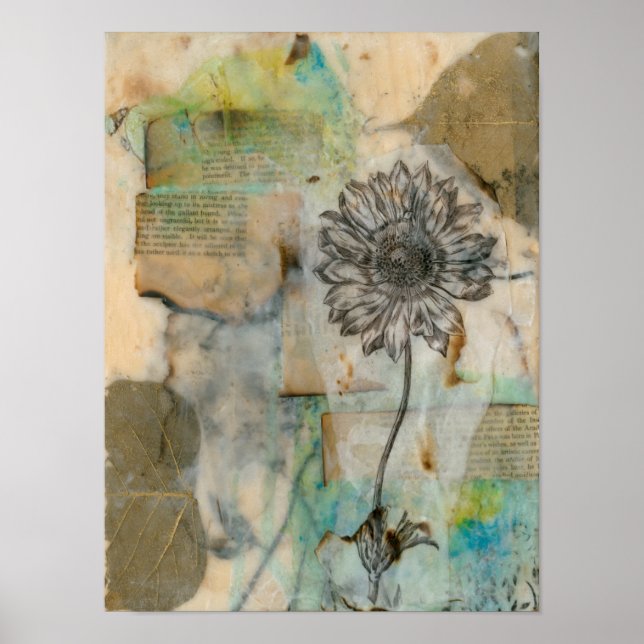Poster Vellum Floral I (Frente)