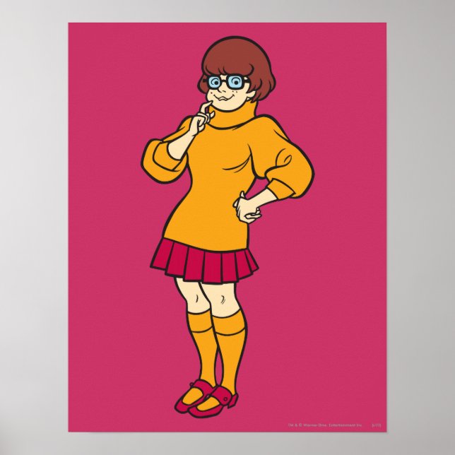 Póster Velma Resolve O Caso (Frente)