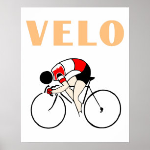 Póster Velo de design de retroarte (2)