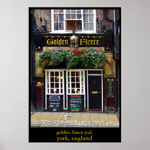 Póster velo dourado