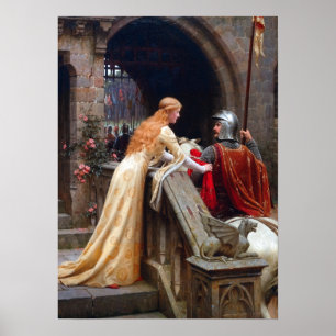 Poster Velocidade do deus de Edmund Leighton