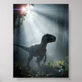 Poster Velociraptor Dinossaur