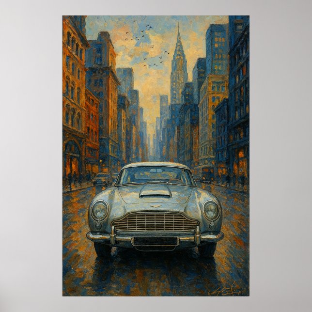 Poster Velocity Reverie Car (Frente)