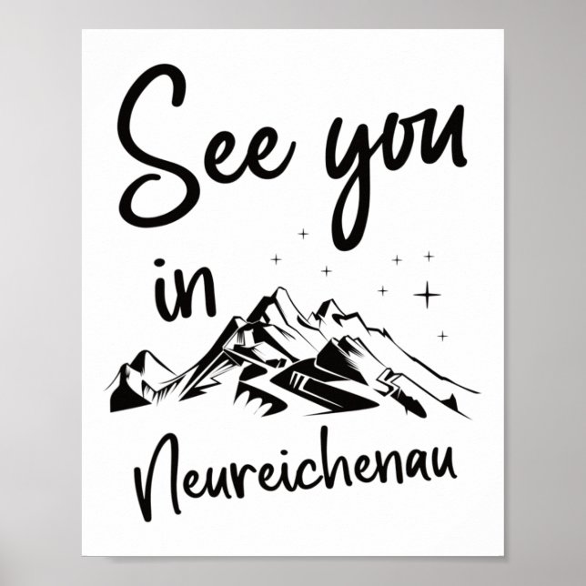 Poster Vemo-Nos Em Neureichenau, Alemanha, Vacinação (Frente)