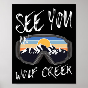 Poster Vemo-Nos No Lobo Creek Usa Férias De Esqui