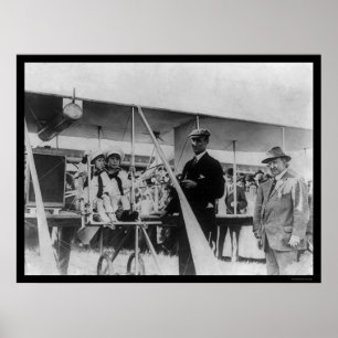 Póster Vencedor Cal Rodgers 1911 da raça do avião