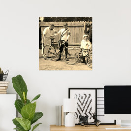 Poster Vencedor do primeiro Tour de France de 1903 Mauric