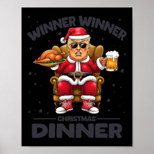Poster Vencedor do Trump na Turquia Janta Engraçado Trump