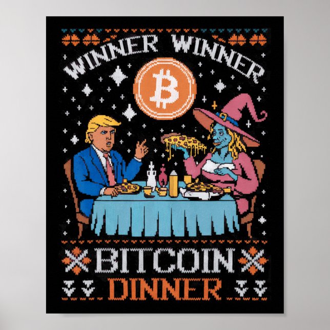 Poster Vencedor Jante Ugly Trump Xmas Sweat (Frente)