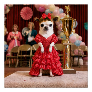 Póster Vencedora Relutante do Concurso de Beleza de Chihu