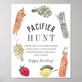 Poster Vencedores De Bebês Cultivados Localmente Comercia