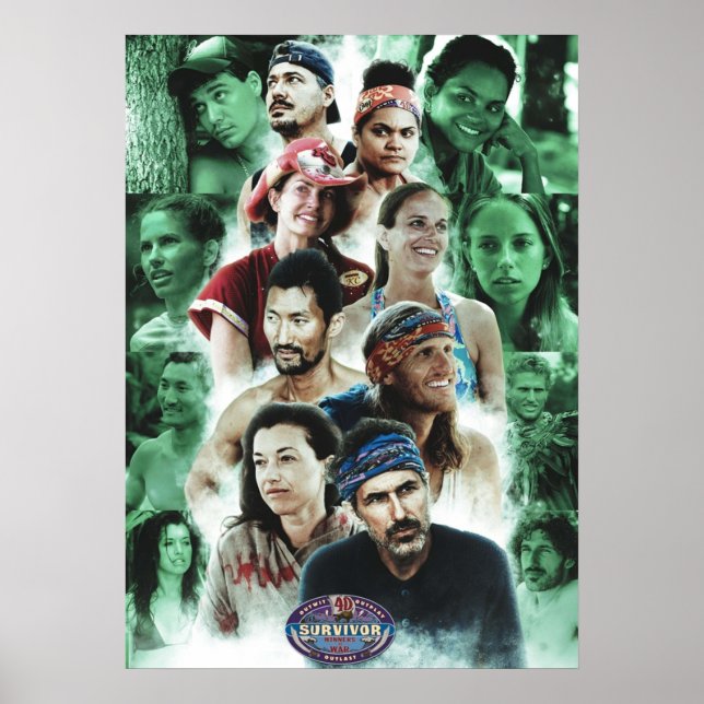 Poster Vencedores De Sobrevivência Na Velha Escola De Gue (Frente)