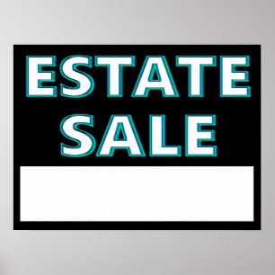 Poster Venda de bens imóveis