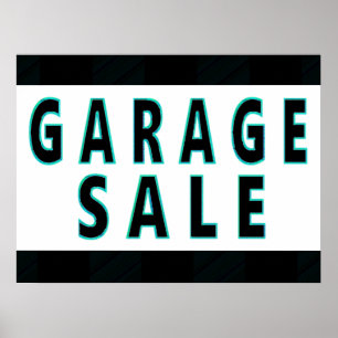 Poster Venda de garagem