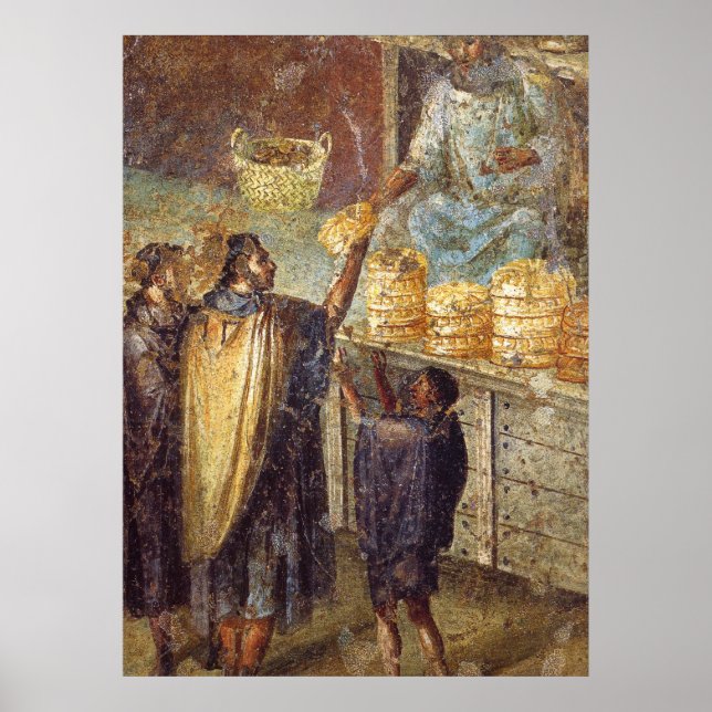 Póster Venda de pão (Frente)