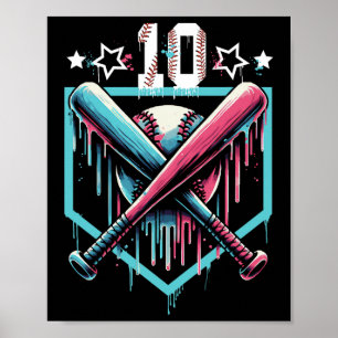 Poster Venda Drip 10º Aniversário Boys Número 10 Juventud