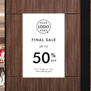 Poster Venda final Desconto da loja de logotipos de eve
