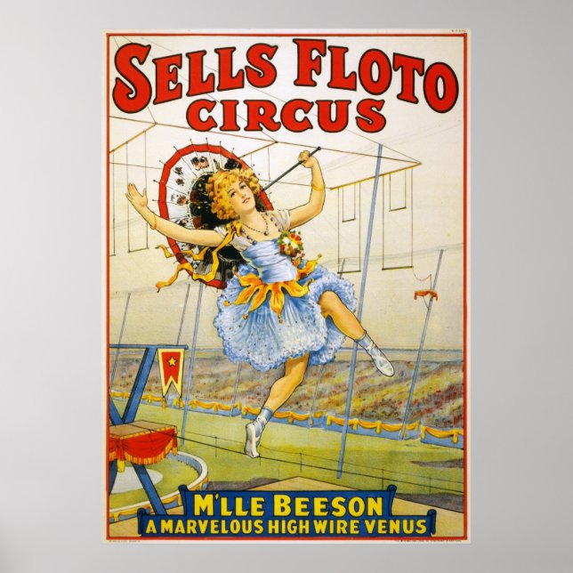Póster Vende Floto Circus (Frente)