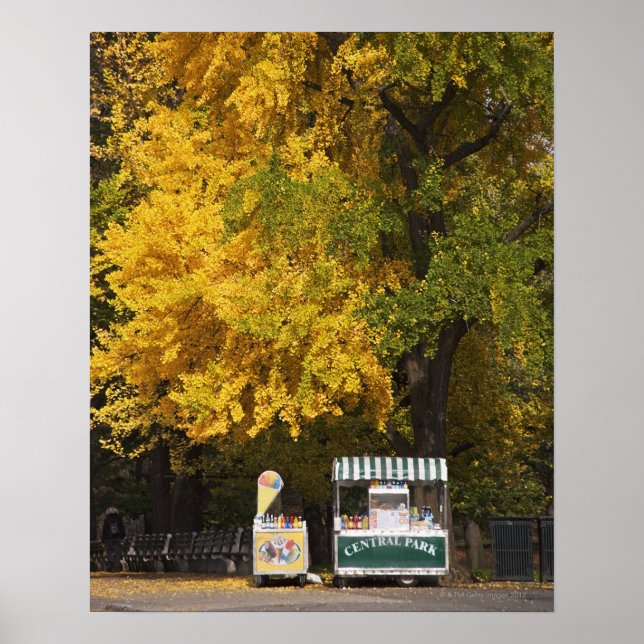 Póster Vendedor de cachorro quente (Frente)