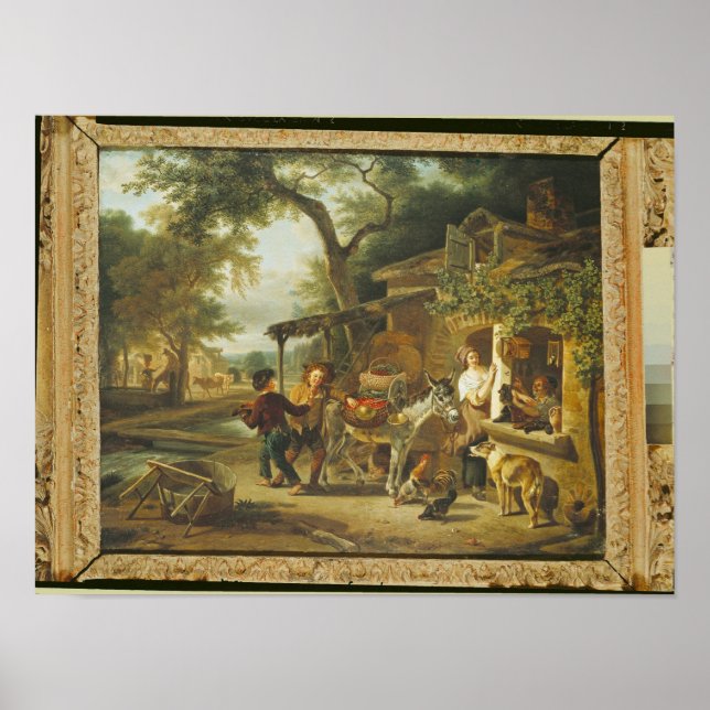 Póster Vendedor de Cereja (Frente)