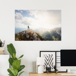 Poster Vendedor de montanha