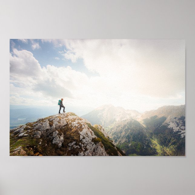 Poster Vendedor de montanha (Frente)