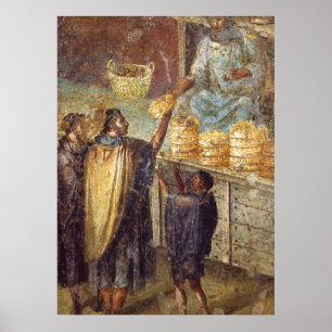 Póster Vendendo o pão