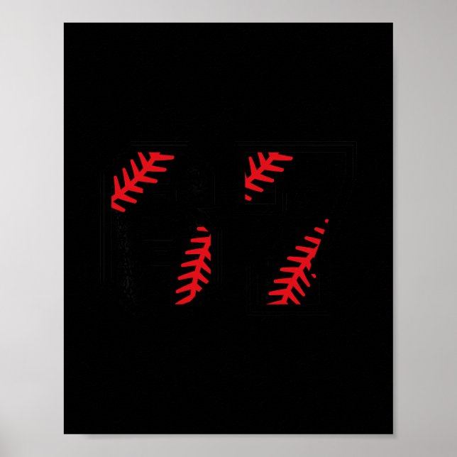 Poster Vender Número #67  (Frente)