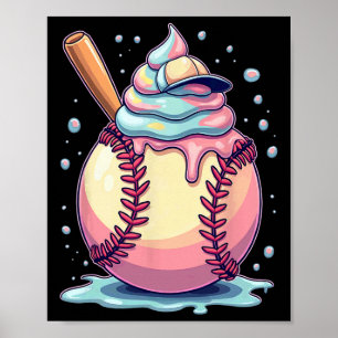 Poster Vender Sorvete Drip _1