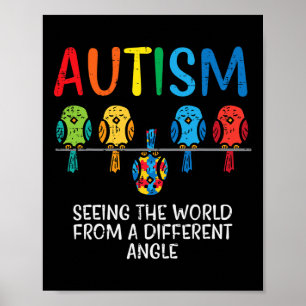 Poster Vendo o mundo a partir de diferentes ângulos, cons