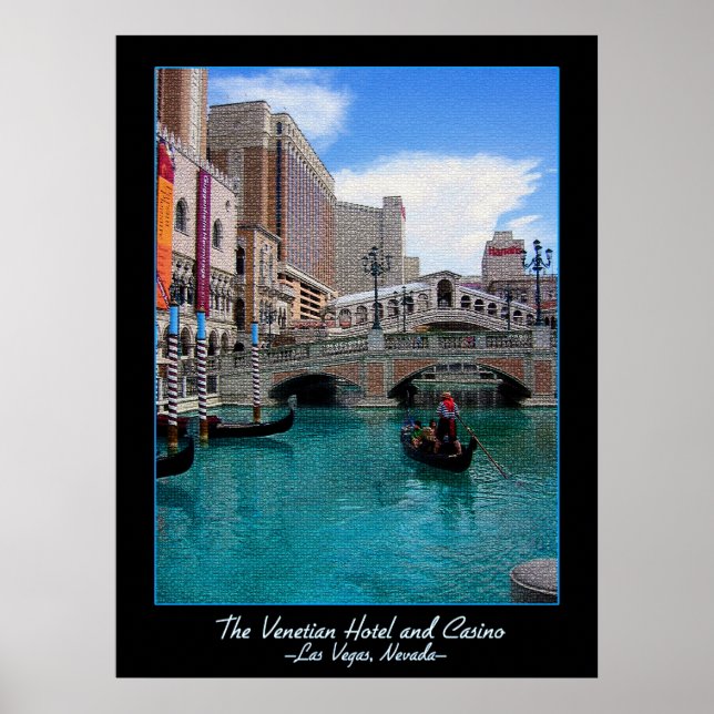 Póster Venetian Gondolas (Frente)