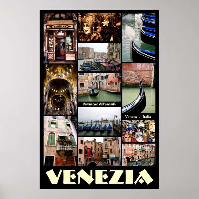 Poster Veneza (Frente)